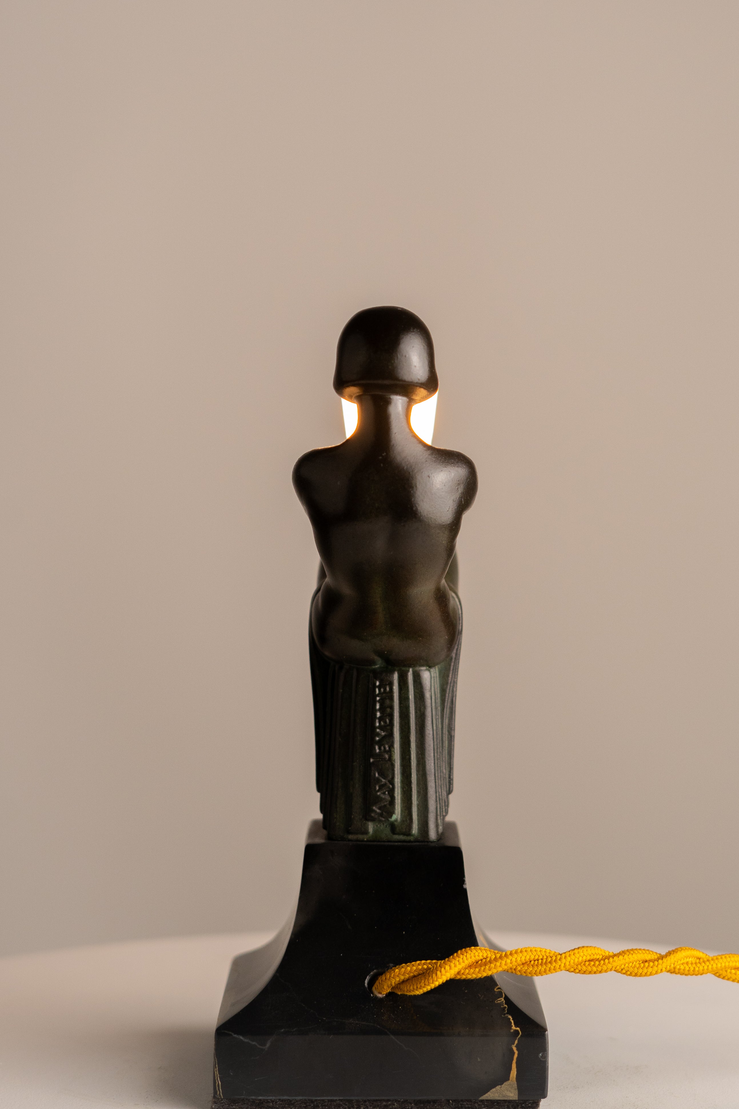 Max Le Verrier - Art Deco Lamp - Songe Lumineux