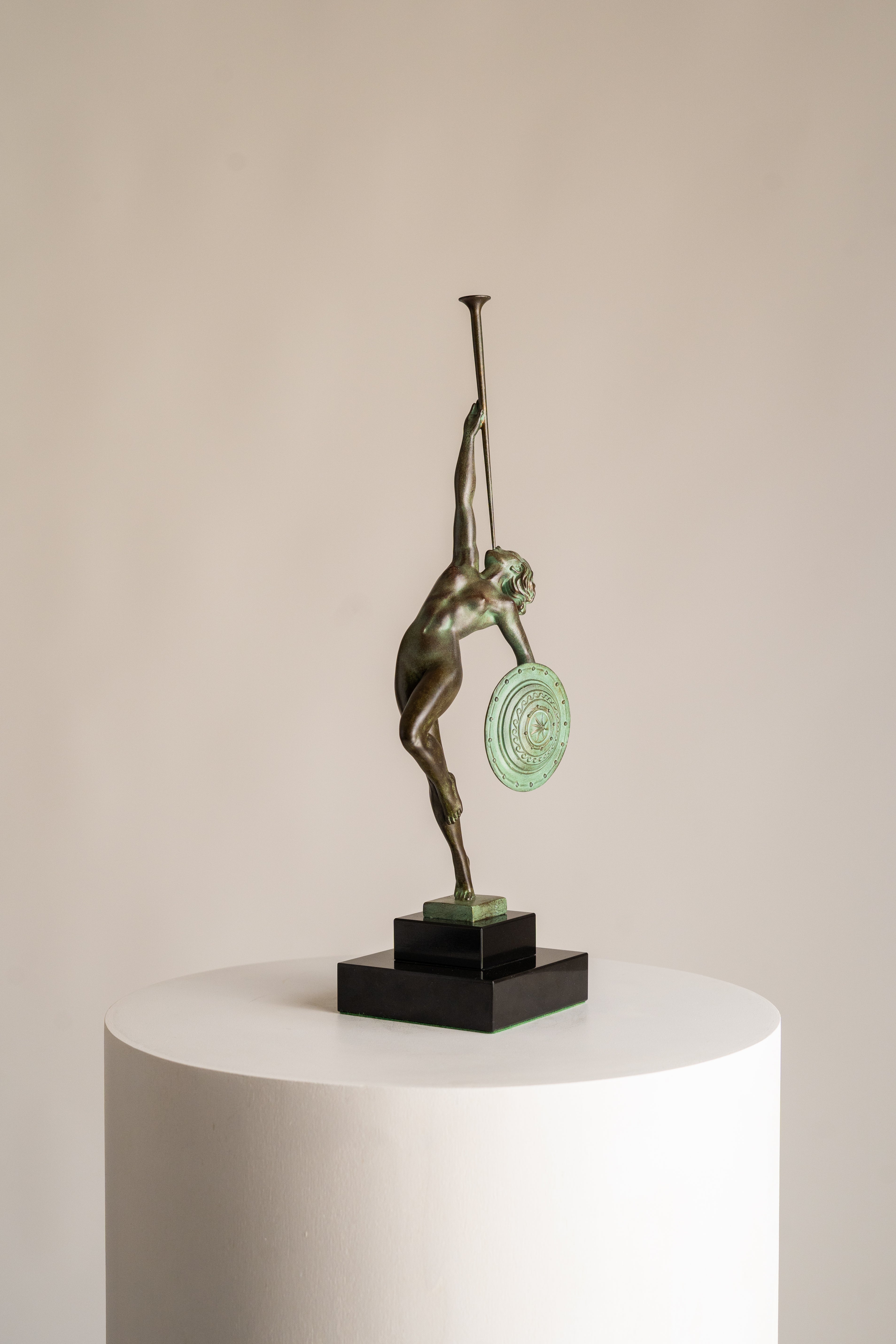Guerbe - Max Le Verrier - Art Deco Sculpture - Jericho – Fibonacci