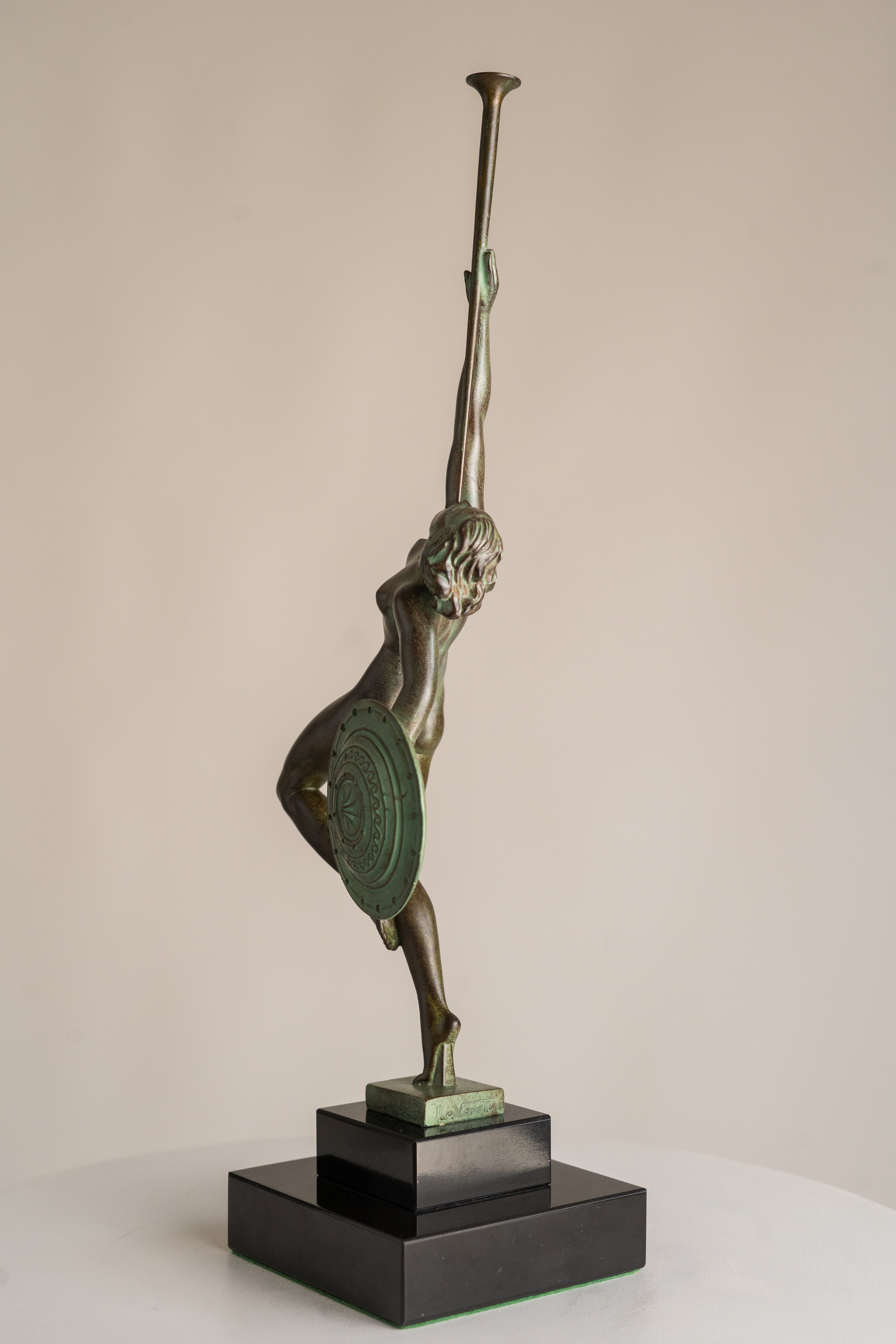 Guerbe - Max Le Verrier - Art Deco Sculpture - Jericho – Fibonacci