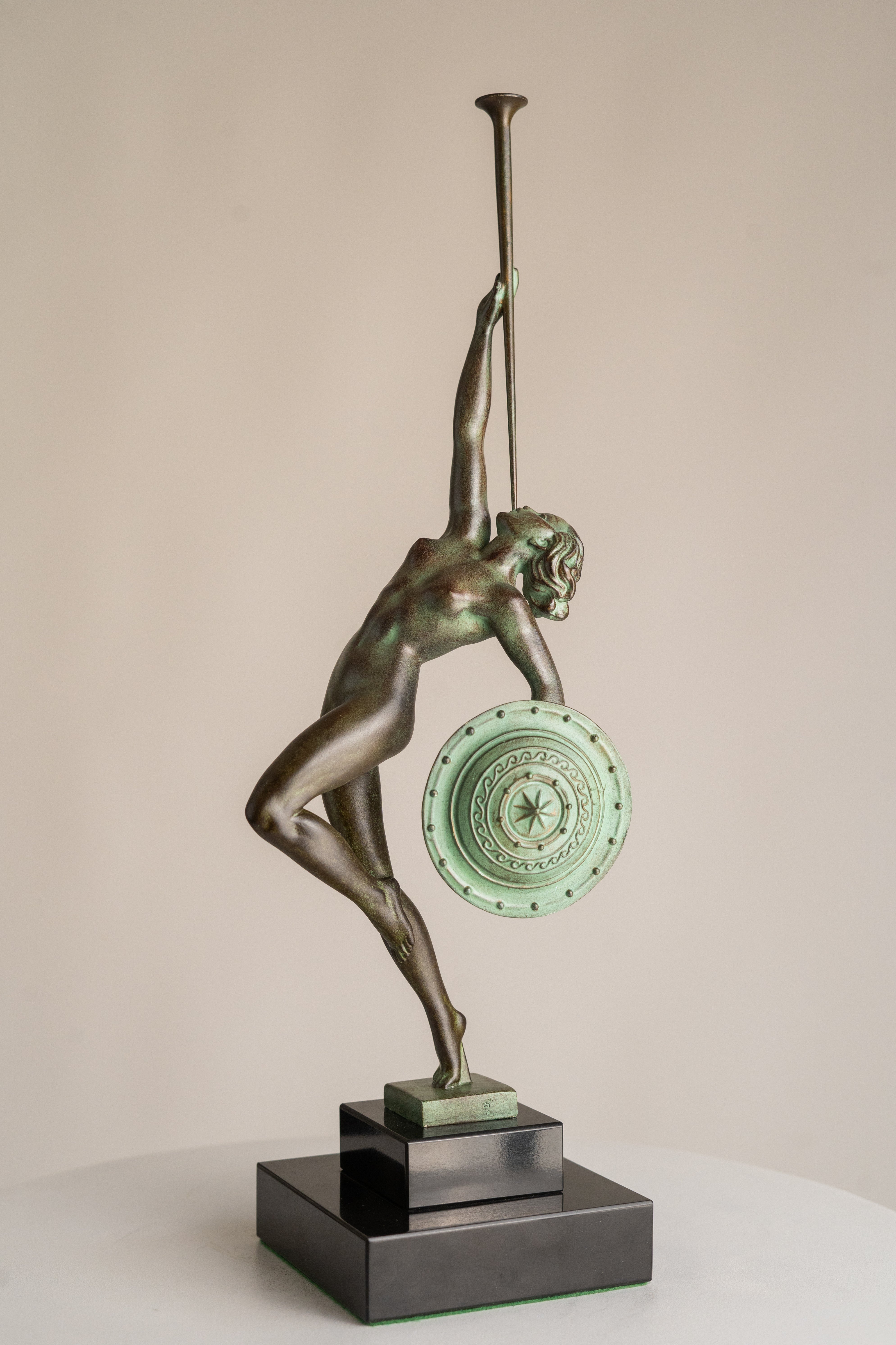 Guerbe - Max Le Verrier - Art Deco Sculpture - Jericho – Fibonacci