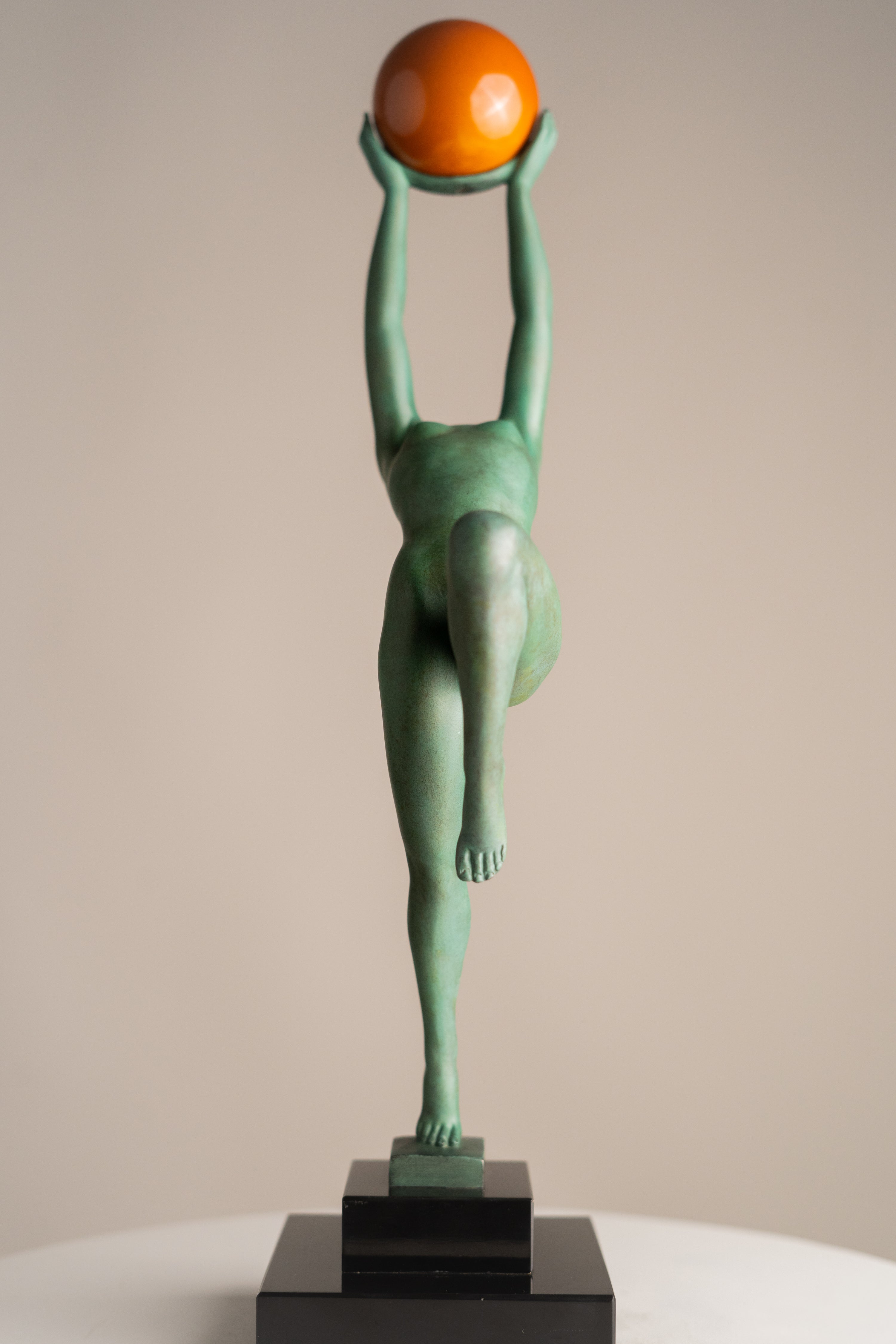 Max Le Verrier - Statue - Jeu - Art Deco - Dancer