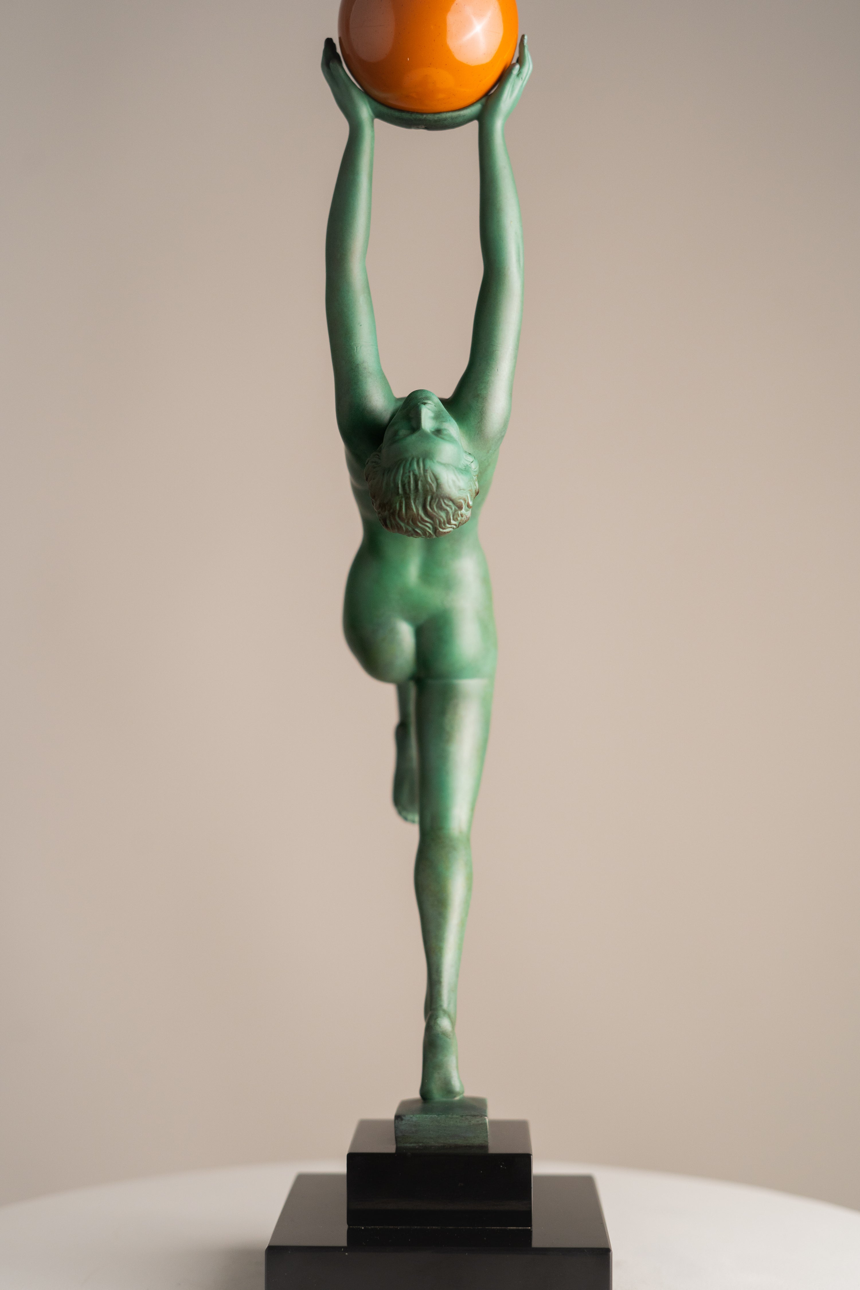 Max Le Verrier - Statue - Jeu - Art Deco - Dancer