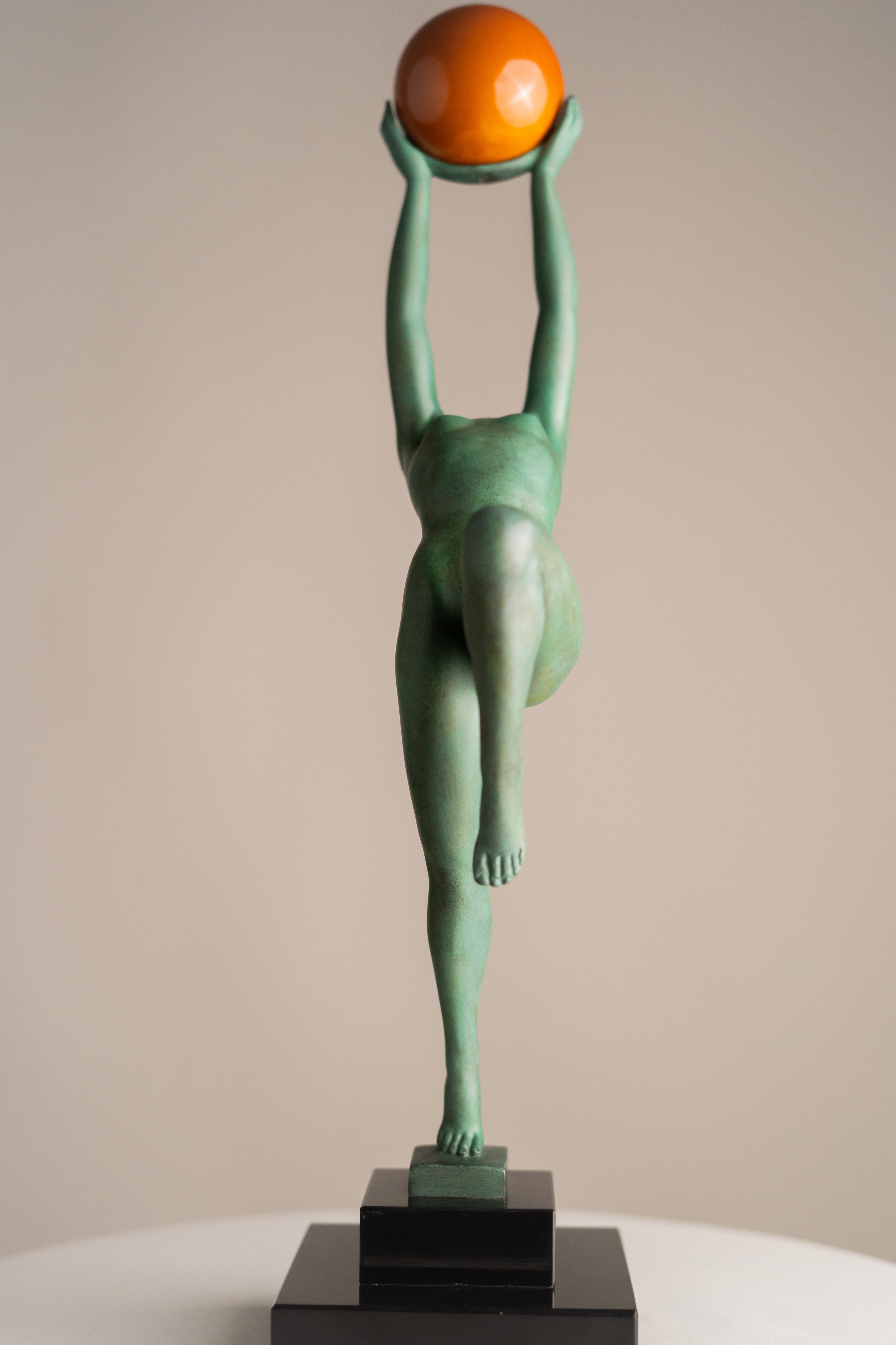 Max Le Verrier - Statue - Jeu - Art Deco - Dancer