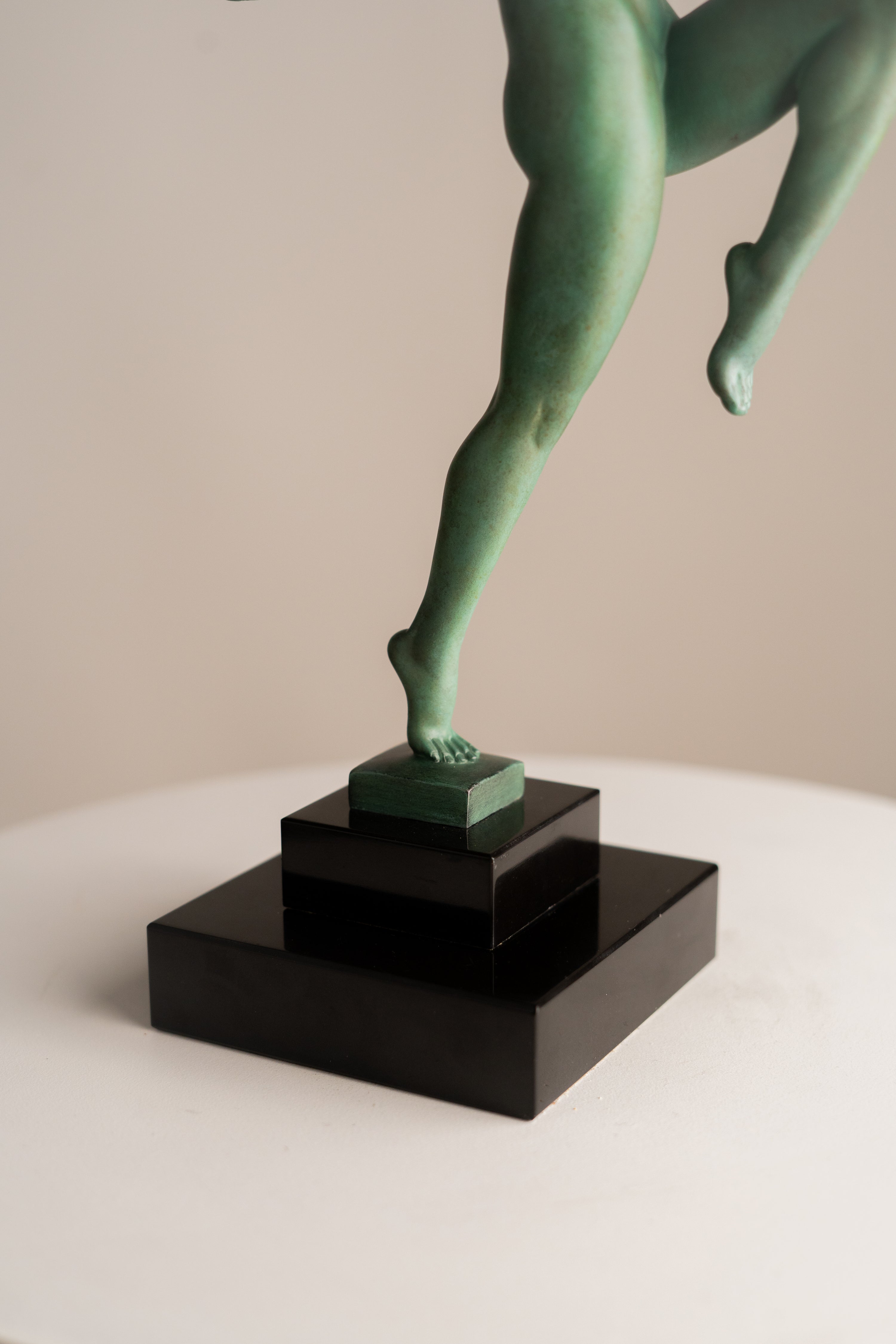 Max Le Verrier - Statue - Jeu - Art Deco - Dancer