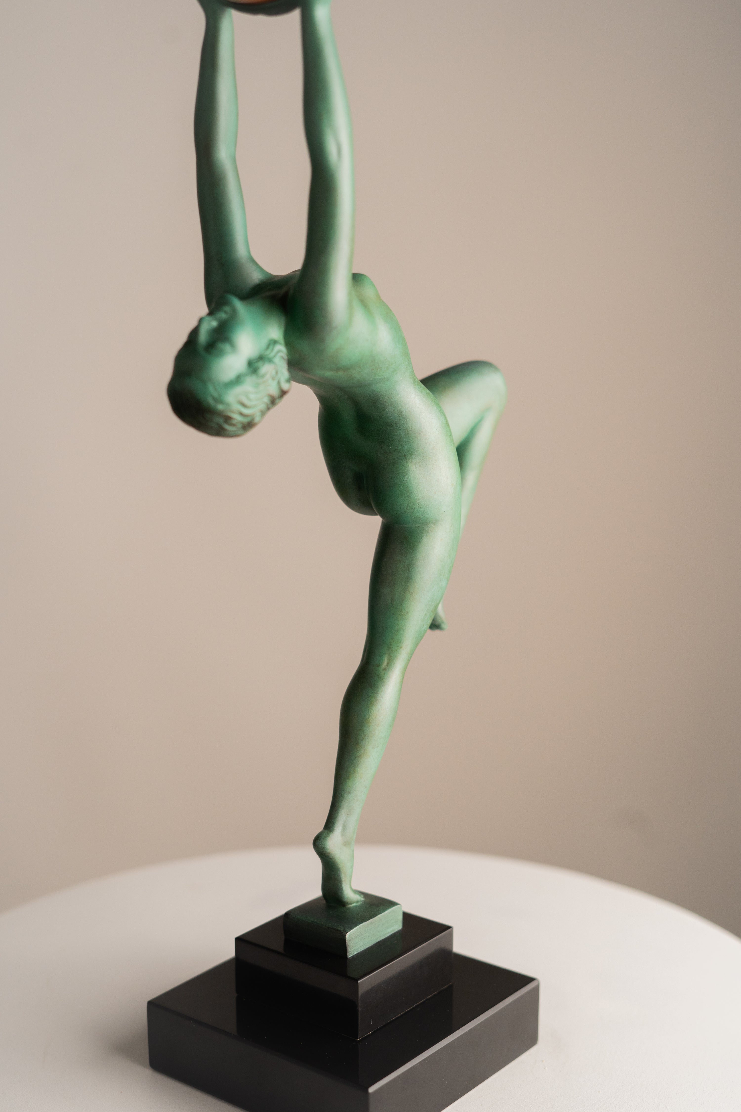 Max Le Verrier - Statue - Jeu - Art Deco - Dancer